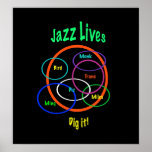 Jazz Lives Print