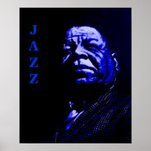 JAZZ - Red Allen Posterdruck