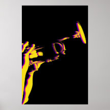 Jazz Trumpet Poster