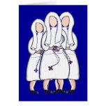Jeanne Jugan Nun Art Cards-Blank Inside
