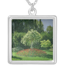 Jeanne Marie Lecadre in the Garden, 1866 Necklaces