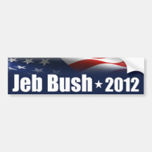 Jeb Bush for President Bumper Stickers