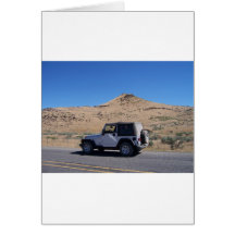 Jeep Greeting Card