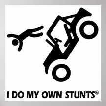 Jeep My Own Stunts Poster