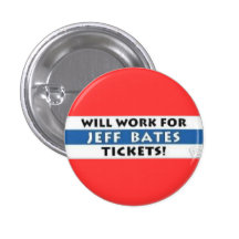 JEFF BATES PINBACK BUTTONS