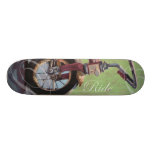 Jeff Oehmen "Trike with Text" Skate Boards