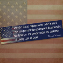 Jefferson: I predict happiness for America