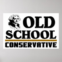 Jefferson: Old School Conservative Posters