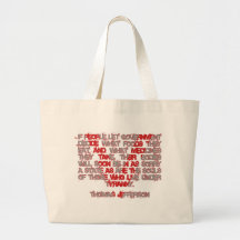 Jefferson on Food and Medicine Tote Bag