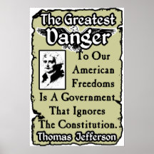 Jefferson: The Greatest Danger Posters