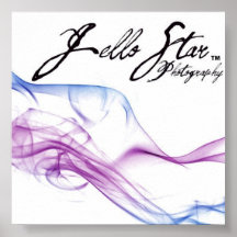 JELLO STAR PHOTOGRAPHY LOGO PRINT