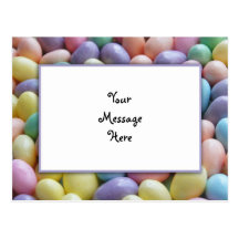 Jelly Bean Invitation Template Post Cards