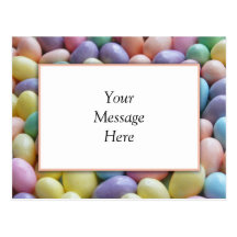 Jelly Bean Invitation Template Postcards