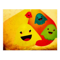 Jelly Ghosts postcards