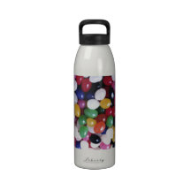Jellybean delights by Valxart.com Drinking Bottle