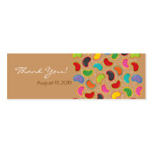 Jellybean Pop Thank You / Gift Tag / Invitation / Business Card Template