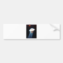 Jellyfish in Motion Bumper Stickers