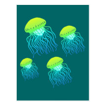 Jellyfish Postcards