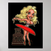 Jenna Bentley-Sexy Ballerina by ASO Poster