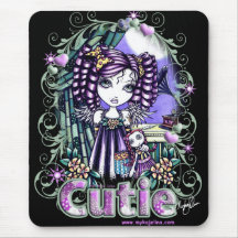 Jenny Cute Rag Doll Angel Mouse Pad