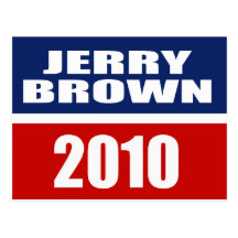 JERRY BROWN FOR GOVERNOR POST CARDS