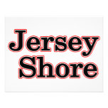 Jersey Shore Personalized Announcement