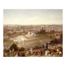 Jerusalem in her Grandeur, engraved by Charles Mot posters