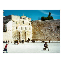Jerusalem, the Western Wall Postcard