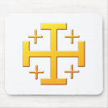 Jerusalemkreuz cross Jerusalem Mousepads