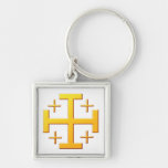 Jerusalemkreuz cross Jerusalem Schlüsselband