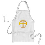 Jerusalemkreuz cross Jerusalem Schürze