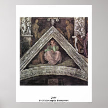 Jesse By Michelangelo Buonarroti Posters