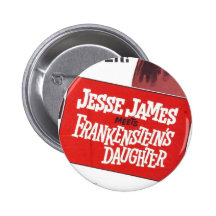 Jesse James Frankenstein Daughter button