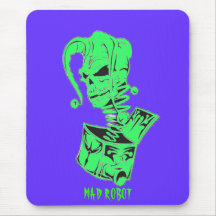 jester skull/ jack in the box mousepads