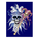 Jester Skull Postcards