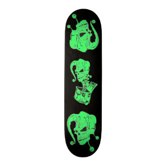 jester skull skateboards