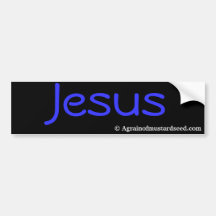 Jesus Agrainofmustardseed.com Stickers Bumper Stickers