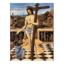 Jesus Blood Of The Redeemer Religious Postcard