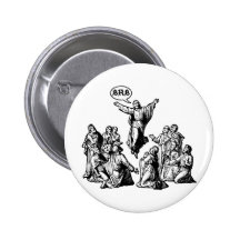 Jesus BRB lol shirt Pinback Button