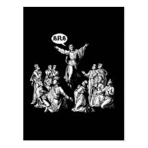 Jesus BRB lol shirt Post Card