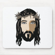 Jesus Christ Mouse Pads