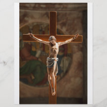 Jesus Christ on the Cross Flyer Design