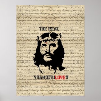 Christian Poster: Jesus Christ Real Revolutionary