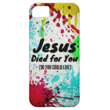 Jesus died for you! - iPhone 5 case