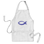 Jesus fish apron