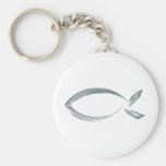 Jesus fish key chain