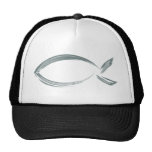 Jesus fish trucker hats