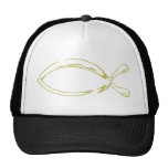 Jesus fish trucker hats