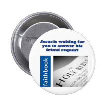 Jesus Friend Request Pin