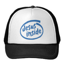 Jesus Inside Hat